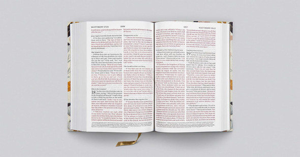 ESV Large Print Compact Bible (Hardcover, Spring Bloom) - Case of 28