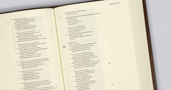 ESV Single Column Journaling Bible (Cloth Over Board, Antique Floral Design) - Case of 8