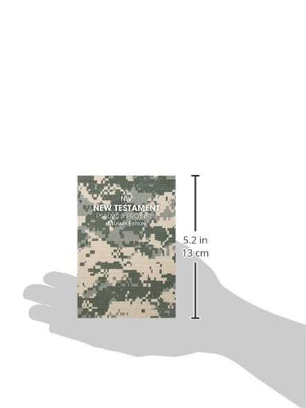 NIV New Testament with Psalms & Proverbs - Military Edition - Paperback - Digi Camo (Case of 100)