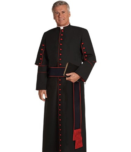 House Cassock H197 - Black Viva