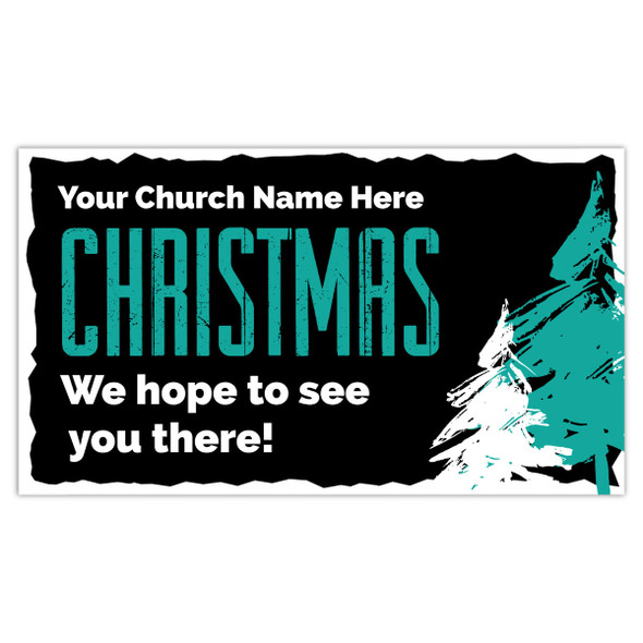 Customizable Christmas Invite Cards - Celebrate - 2x3.5 Printed Size