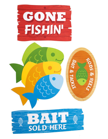 Gone Fishin' Cutouts - Big Fish Bay VBS 2020 by RBP
