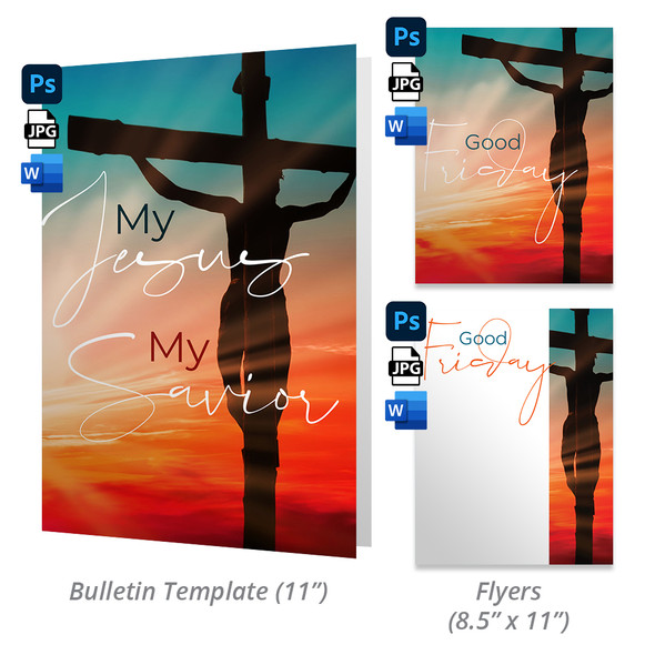 Digital + Printable Graphic Pack - My Jesus Good Friday