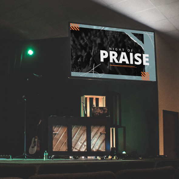 Night of Praise: Title Graphics