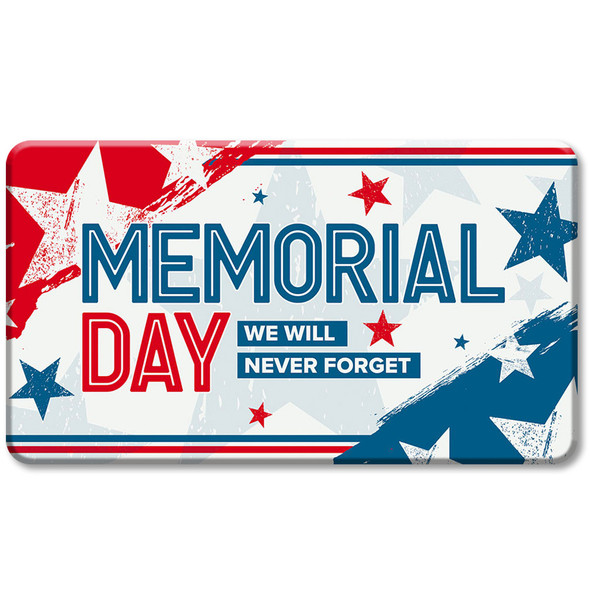 Memorial Day - We Will Never Forget: Title Graphics
