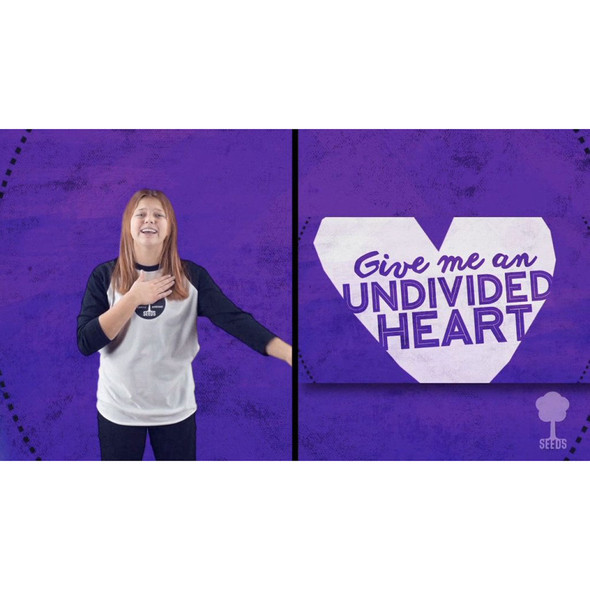 Undivided Heart - Psalm 86:11-13 - Hand Motions - Scripture Song Video - Seeds Family Worship