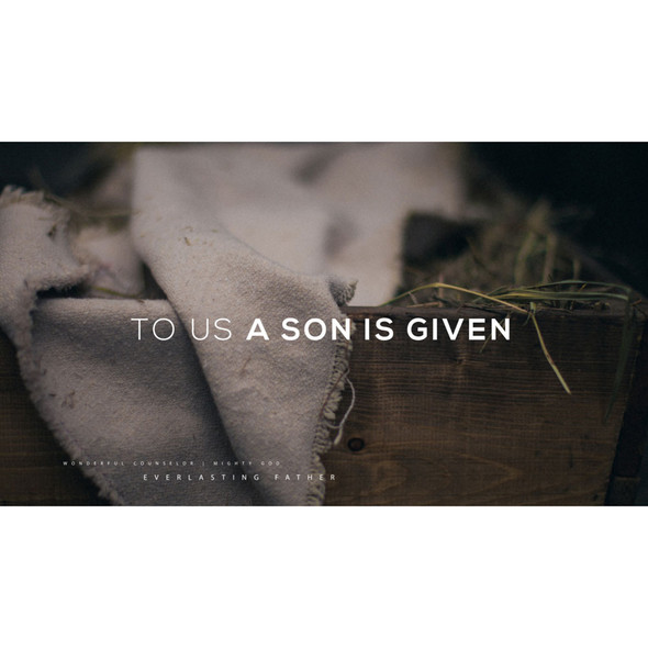 To Us A Child Is Born - Isaiah 9:6, John 3:16 - Scripture Song Video - Seeds Family Worship