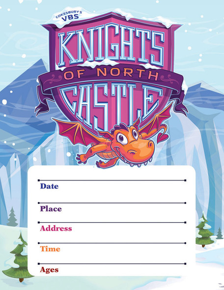 Small Promotional Posters (Pack of 2) - Knights of North Castle VBS 2020 by Cokesbury