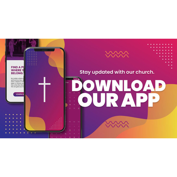 Download Our App - Title Graphics - Church Media