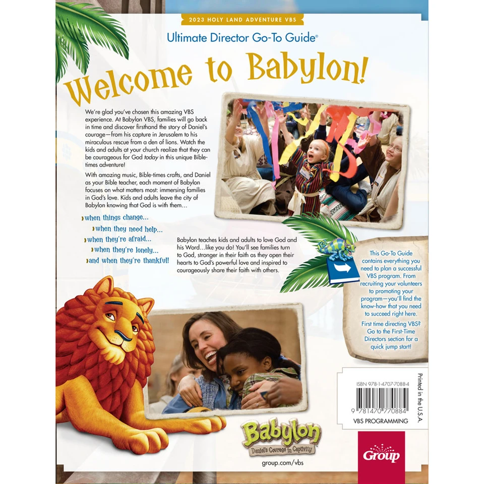 Ultimate Director Go -To Guide - Babylon VBS 2023