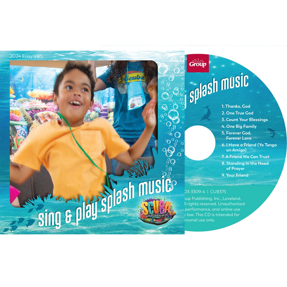 Scuba Music TakeHome CD Scuba VBS 2024 by Group Concordia Supply Scuba Music TakeHome CD Scuba VBS 2024 by Group Concordia Supply
