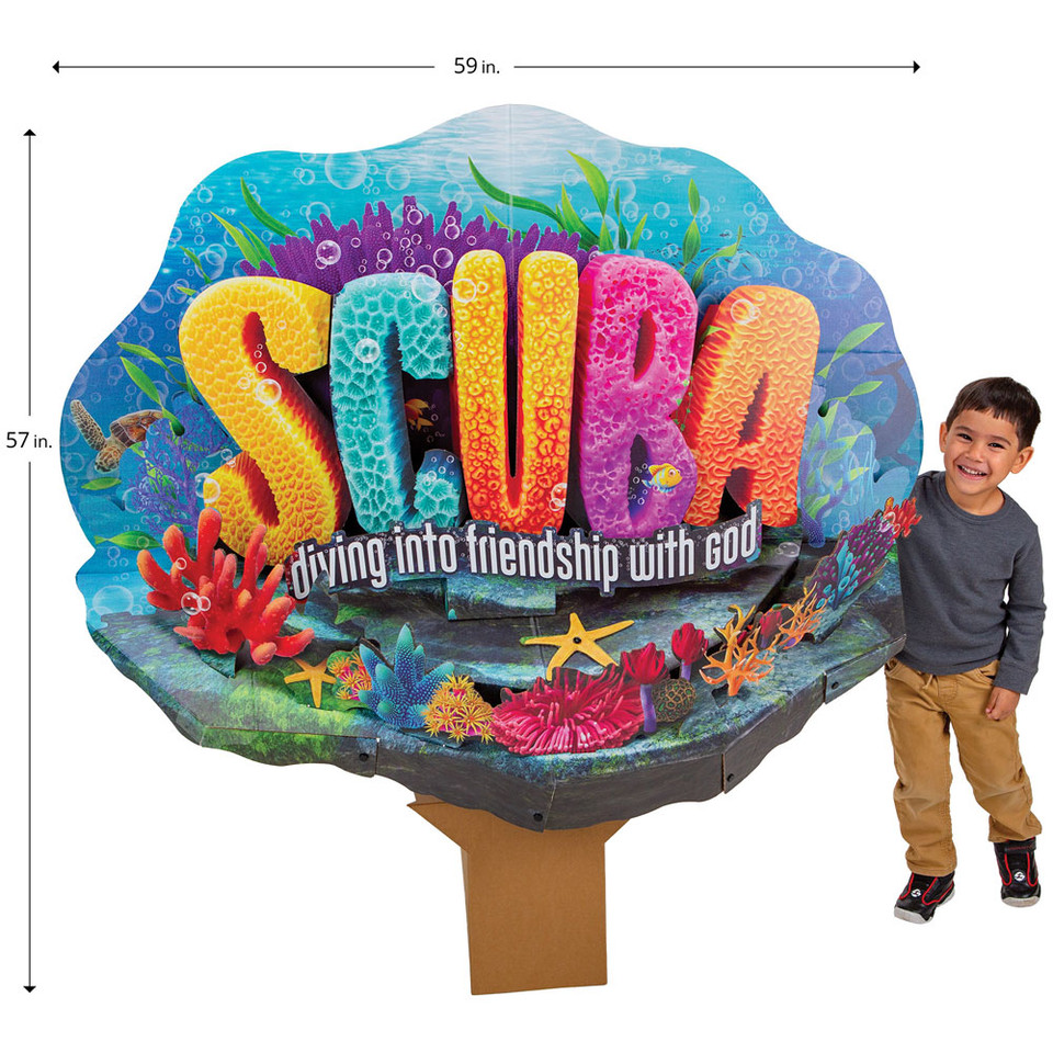 Scuba Theme Display Scuba VBS 2024 by Group Concordia Supply