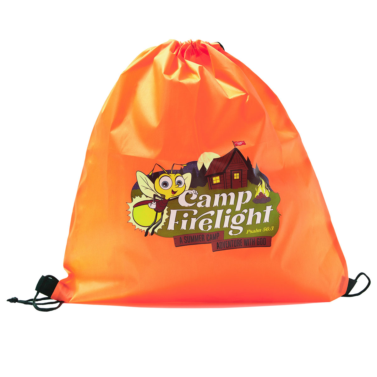 Drawstring Bag - Pack of 6 - Camp Firelight VBS 2025 by Cokesbury