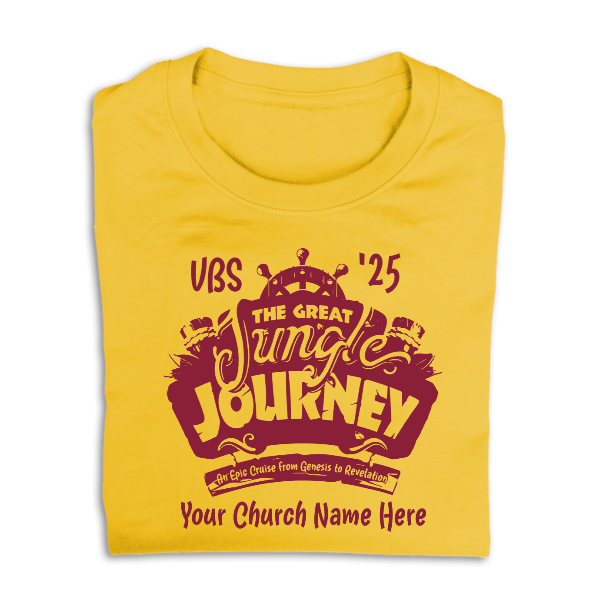 Easy Custom VBS T-Shirt - One Color Design - Great Jungle