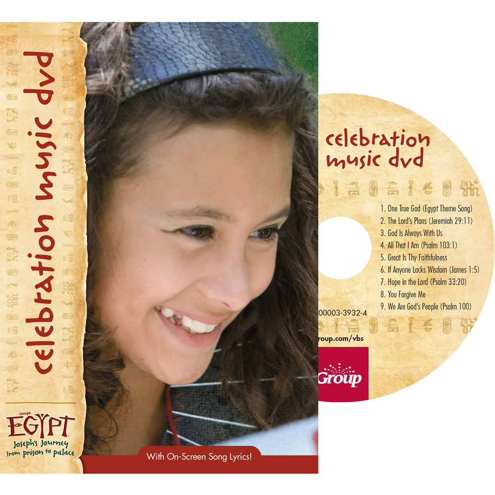 Celebration Music DVD - Egypt VBS 2025 by Group - Concordia Supply