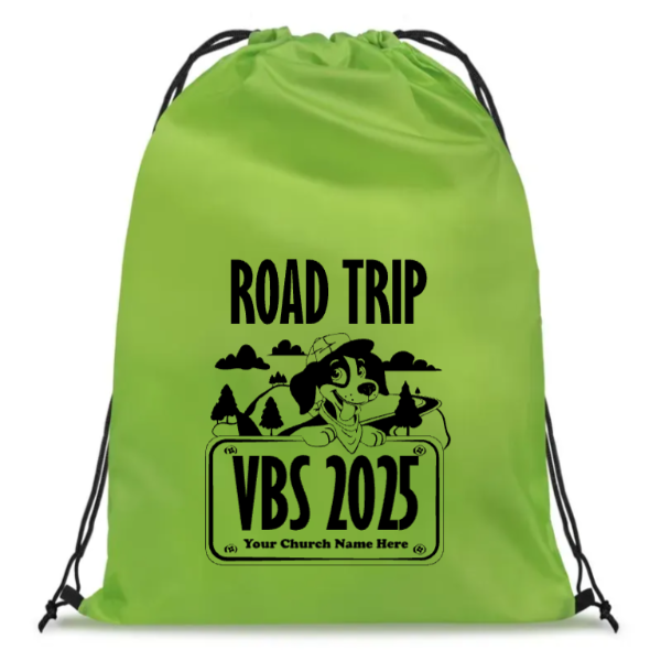 Easy Custom VBS Drawstring Bag - Personalize in Real Time