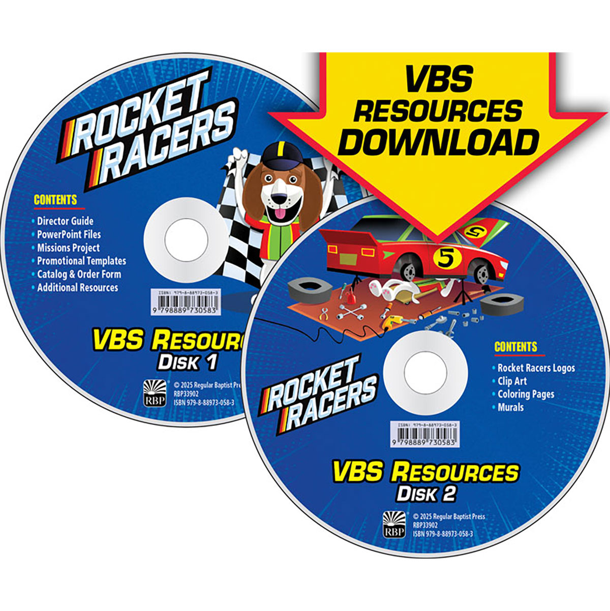 VBS Resources Download - Rocket Racers VBS 2025 by RBP - Concordia