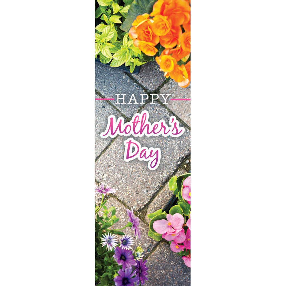 50 Count Bulk Purple Flowers Happy Mother's Day Numbers 6:24 Bookmarks For  Mothers Day Church Handouts