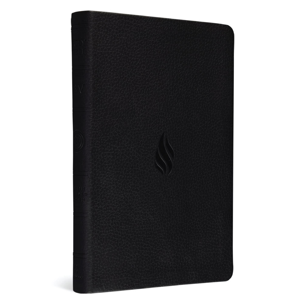 ESV Premium Gift Bible (TruTone Leather, Midnight, Flame Design
