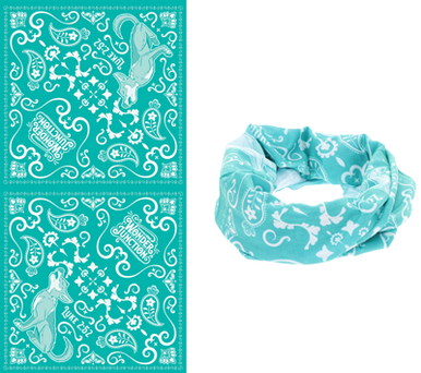 Tubular Bandana Turquoise (Pack of 10) - Wonder Junction VBS 2025