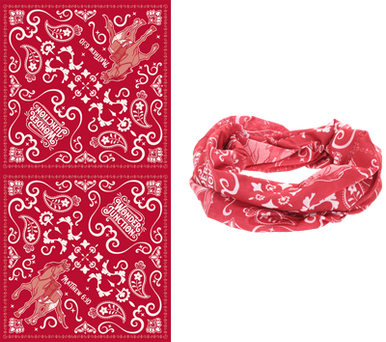 Tubular Bandana Red (Pack of 10) - Wonder Junction VBS 2025 by