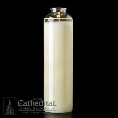 14-Day Bottle Style Sanctuary Candle - 51% Beeswax - 12
