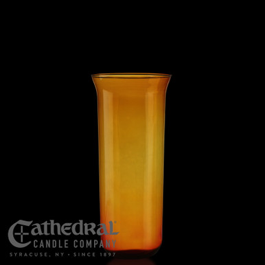8-Day Glass Globe (Amber) - 10