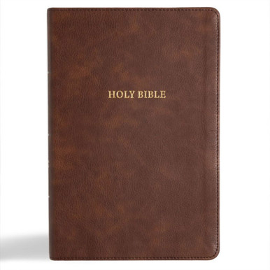 CSB Grace Bible, Study (LeatherTouch, Brown) - Concordia Supply