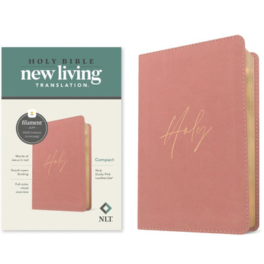 NLT Compact Bible, Filament Enabled (Imitation Leather, Holy Dusty