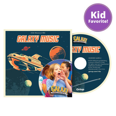 ミュージック GALAXY Galaxy Music CD - Participant Version - Galaxy Weekend VBS 2026 by