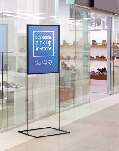 Blade Poster SignHolder, 1 Tier Poster Size 22