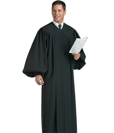 Choir Robe Anthem - Black Viva