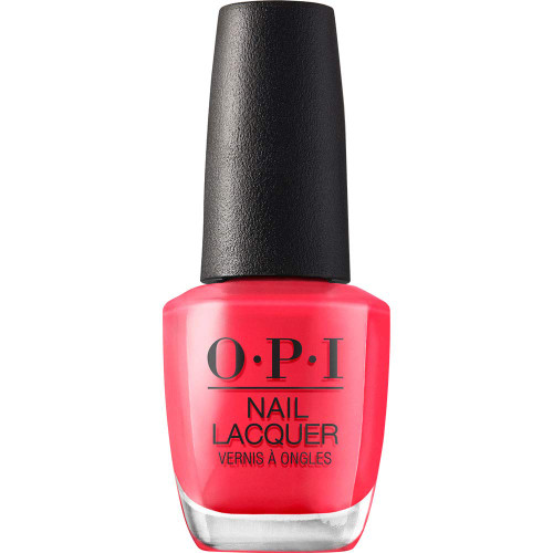 OPI Nail Lacquer, OPI on Collins Ave., Orange Nail Polish, 0.5 fl oz