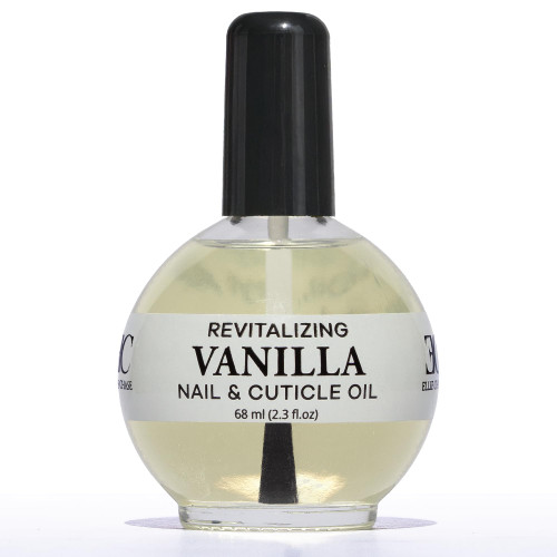 Ellie Chase Moisturizing Cuticle & Nail Care Oil 2.3 Fl Oz - Vanilla Scented – Infused with Jojoba Oil, Aloe, Vitamin E – Nail & Cuticle Hydration, Repair, Moisturizer, Strengthener, Growth