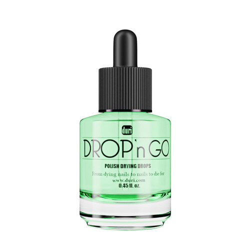 duri Drop'n Go Quick Dry Nail Drops - Fast Drying Drops for Long Lasting Nail Polish 0.45 fl. oz. (Pack of 1)