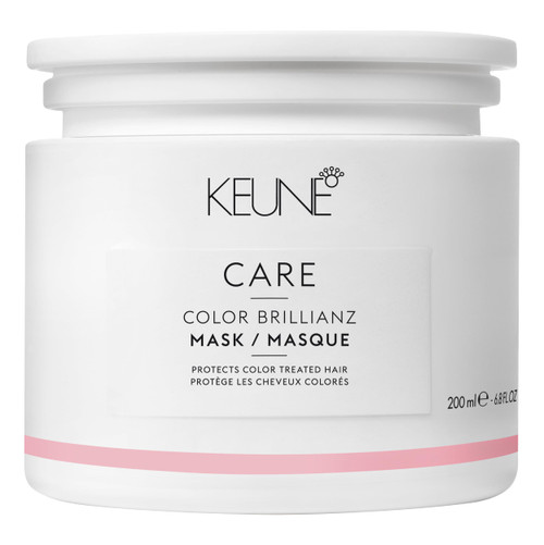Keune Care Color Brillianz Mask, Deep-Conditioning & UV-Protecting Treatment for Color-Treated Hair, 6.8 Fl Oz