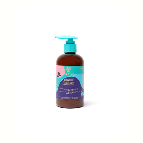 As I Am Born Curly Argan Leave-In Conditioner & Detangler - 8 ounce