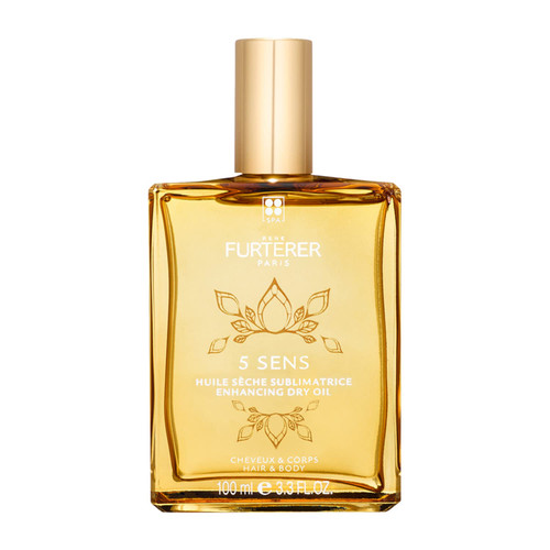 Rene Furterer 5 SENS Enhancing Dry Oil - Multi-Purpose for Hair & Skin - With Jojoba Oil - Spray - 3.3 fl. oz.