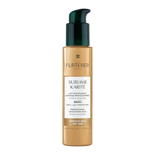 René Furterer Sublime Karité Professional Smoothing Milk - Shea butter, Ylang-Ylang Essential Oil & Ceramides 3.3 fl oz.