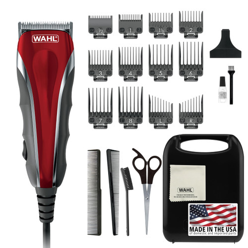 Wahl Clipper Compact Multi-Purpose Haircut, Beard, & Body Grooming Hair Clipper & Trimmer with Extreme Power & Easy Clean Blades - Model 79607