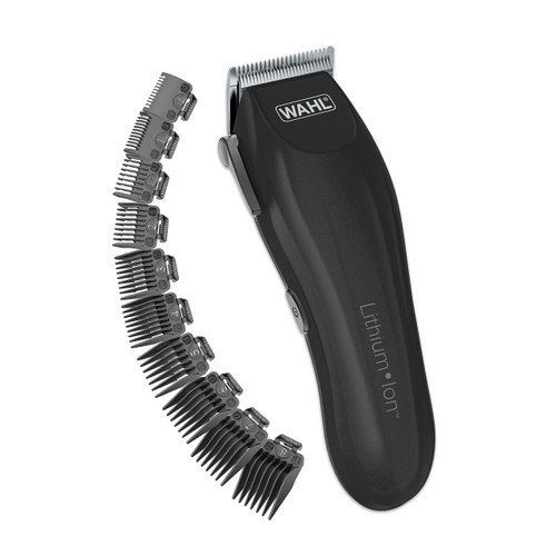 Wahl Men's Cordless Hair Clippers, Lithium-Ion Rechargeable Kit – 2-Hour Run Time, 15-Minute Quick Charge, Self-Sharpening Precision Blades, Hair Trimmer for Men - Model 79608