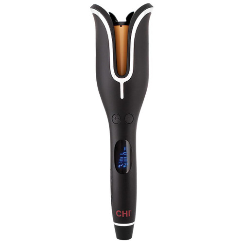 CHI Spin N Curl 1″ Ceramic Rotating Curling Iron, Adjustable Preset Heat Settings for All Hair Types, Salon-Quality Curls & Waves, Auto Shut-Off, Tangle Protection, Onyx Black