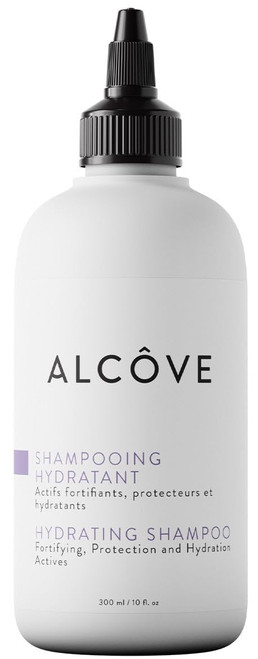 Alcôve - Hydrating Shampoo - Evening Primrose Oil, Mango Extract, and Argan Oil - Sulfate Free Shampoo - All Hair Types - For Dry Scalp - Color-Safe - Lightweight Formula - 300ml