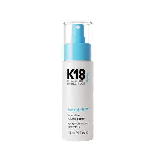 K18 AstroLift™ Reparative Volume Spray, 2-Day Hair Thickening + Hold For Thin, Fine, Fragile Hair, Non-Sticky, Non-Crunchy, Humidity-Resistant Volumizing Spray, 4 Fl Oz