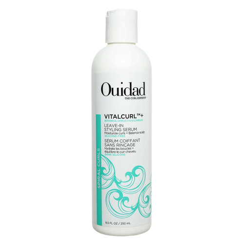 Ouidad VitalCurl + Leave In Styling Hair Serum - 8.5 oz, Lightweight Hydrating Serum for Curly Hair & Scalp, Multi-Use Air-Dry Styler or Treatment, Restores Strands, Adds Shine, All Curl Types