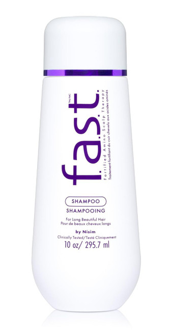 Nisim F.A.S.T. Fortified Amino Scalp Therapy Shampoo 10 oz (New Look - Same Formula)