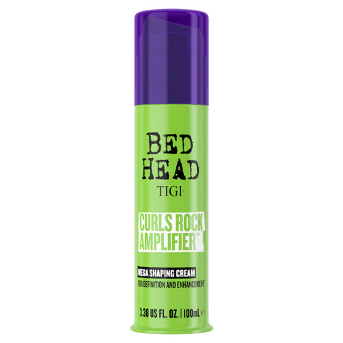 TIGI Bed Head Curls Rock Amplifier Curl Cream for Definition and Enhancement of All Curly Hair Types, 3.38 fl oz