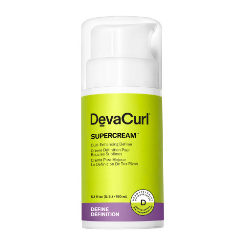 DevaCurl SuperCream Ultra-Rich Moisturizing Definer, Warm Coconut, 5.1 fl. oz