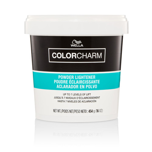 COLORCHARM Powder Hair Lightener | Up to 7 Levels of Lift | Dust Free | 16 Oz | Packaging May Vary