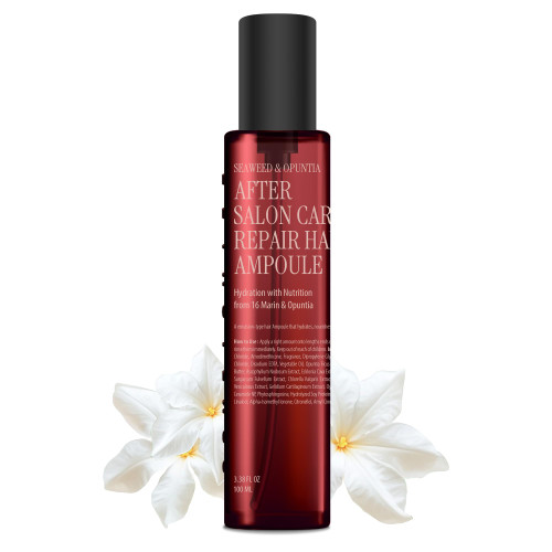 CURLYSHYLL After Salon Care Repair Hair Ampoule | Lightweight Serum Care for Daily Damaged Hair Repair | Seaweed & Opuntia Extracts | Leave-in Moisture Serum | 100ml